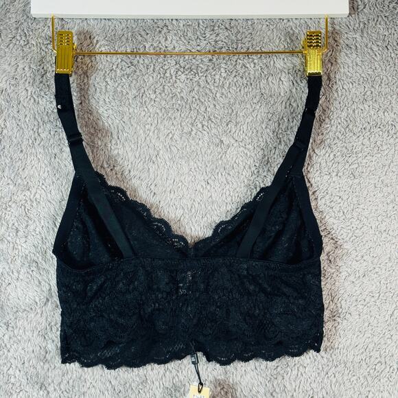 Cosabella NWT Never Say Never Sweetie Black Bralette XL - Picture 3 of 8